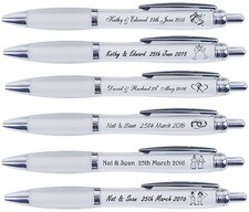 Printed Pens x 50 wedding