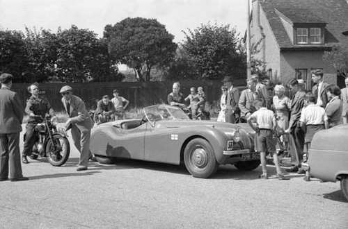 Jaguar xk120 felixtowe rally - xk120,