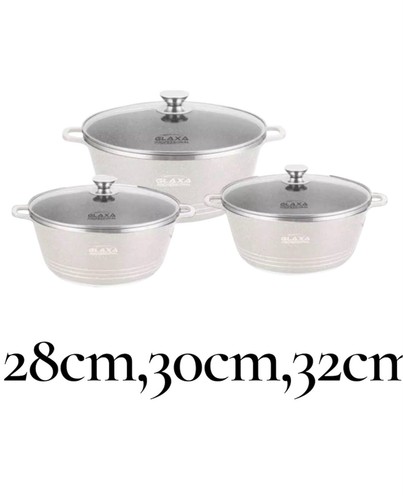 3pc large sizes - , coated
