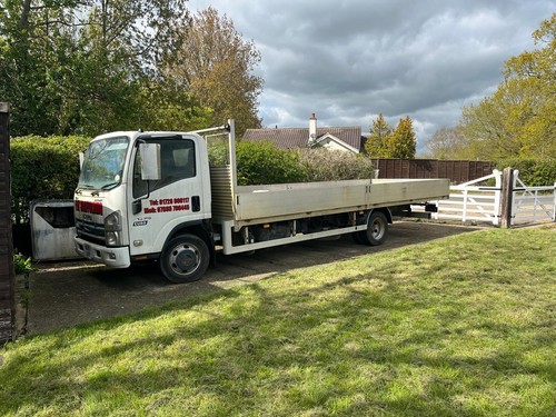 Izusu plate flatbed truck - izusu, 15