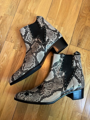 Modern vice snakeskin ankle - vice,