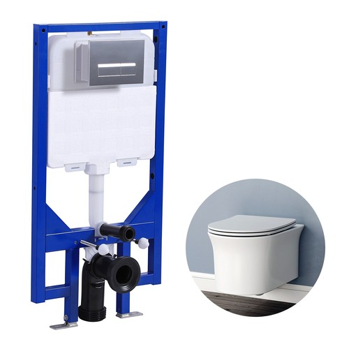 Bathroom rimless wall hung - wall,