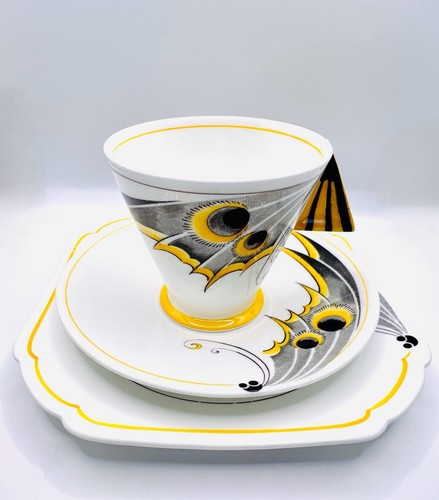 Shelley bone china tea trio - shelley,