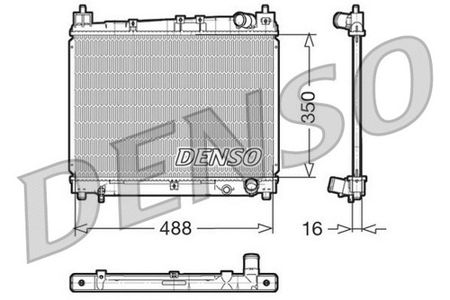 Radiator engine cooling fits - cooling,