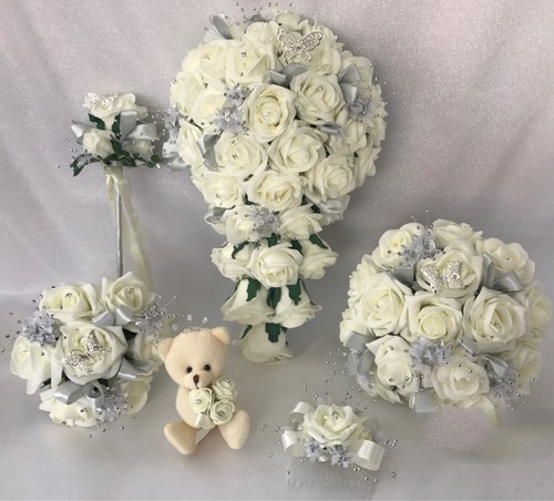 Wedding flowers ivory rose - wedding,
