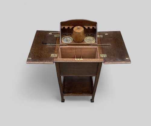Surprise smokers oak cabinet - smokers,