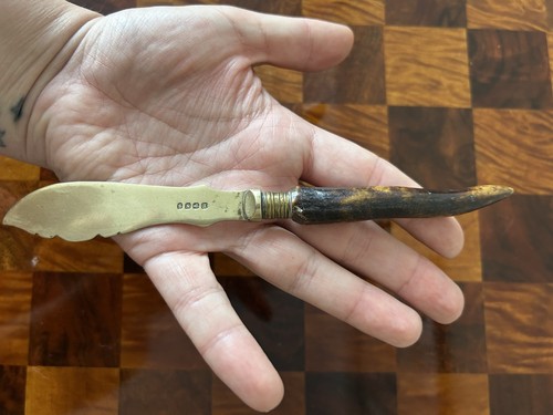 Vintage epns butter knife - vintage,