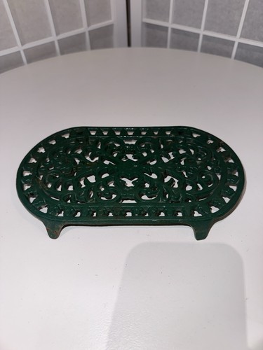 Cast iron oval - iron, dark