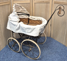 Vintage Wicker Woven & Metal