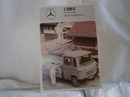 Mercedes benz 508 platform - l,
