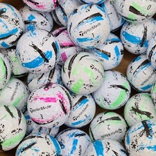 12 TaylorMade Speedsoft Ink Golf Balls Pearl/A Grade