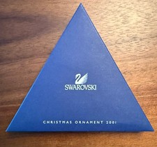 SWAROVSKI EMPTY BOX Top Only For ANNUAL 2001 NO Ornament