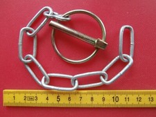 6mm Linch Pin & Chain suits Ifor Williams Trailer sides + Horse Boxes  . Lynch