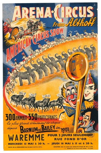 Arena circus 1957 original - arena,
