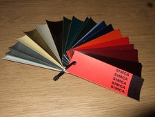 SIMCA 1960's/70's PAINT