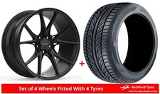 Alloy Wheels & Tyres 18" Inovit Speed For Saab 9-5 [Mk2] 10-12