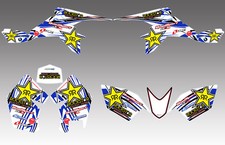 SUZUKI LTZ90 GRAPHICS KIT TO FIT LTZ 90 STICKERS QUAD DECALS STICKER GRAPHIC