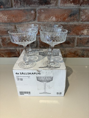 New champagne coupe glasses - 4,