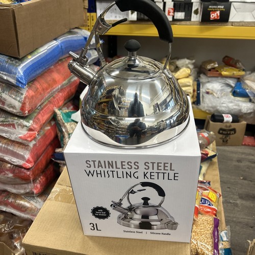 Whistling kettle stainless - 3l,