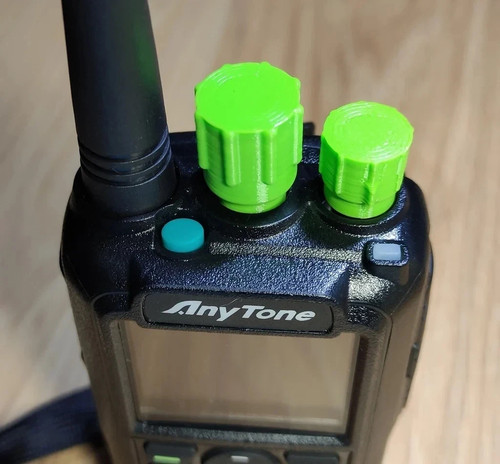 Anytone 8x8 knobs 3d - anytone,