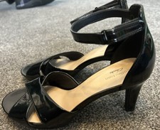 Clarks heels ankle strap
