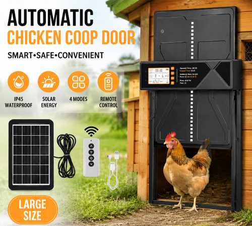 Automatic chicken coop door - automatic,
