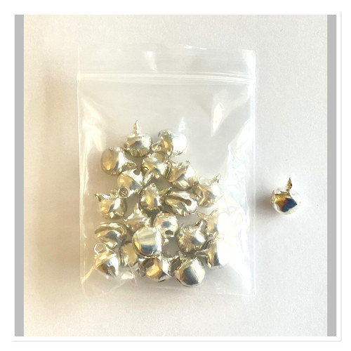 Jingle bells silver tone - 80, silver-tone