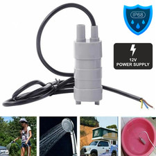 12V Water Pump Submersible Caravan Camper Motorhome High Flow Whale Pump