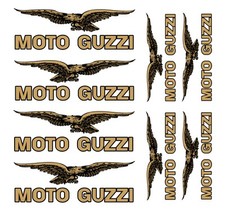 FE kit MOTO GUZZI stickers decal set GOLD SILVER WHITE 