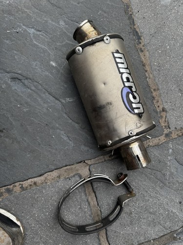 Micron exhaust race can - race, 50mm