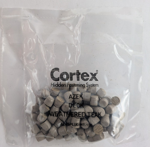 Azek cortex weathered teak - azek,