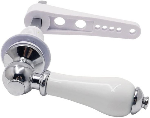 Ceramic toilet cistern - ceramic, lever