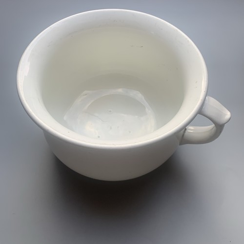 Antique white chamber pot - antique,