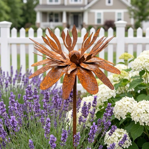 1pc flower garden stake - 1pc,
