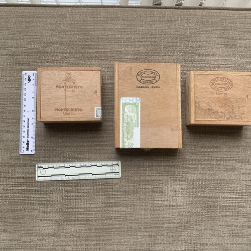 Vintage wooden cigar boxes - 3,