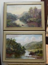 ARTIST DANIEL SHERRIN 2 OILS SCOTTISH VIEWS FREE SHIPPING ENGLAND