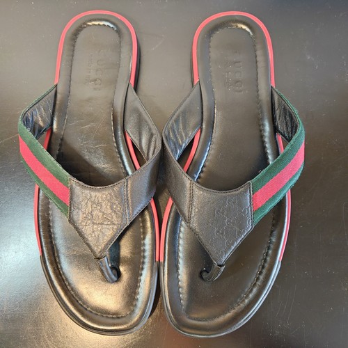 Mens gucci black leather - gucci,