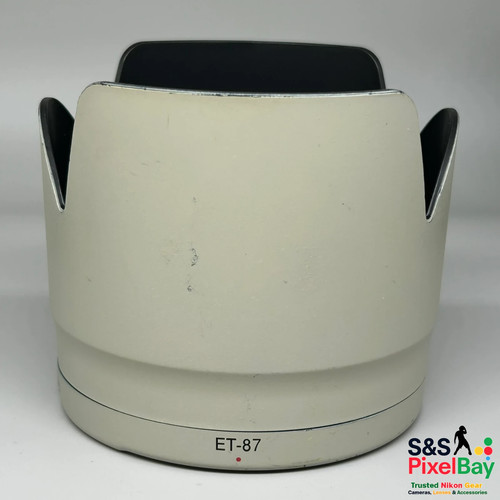 White lens hood for - et-87,