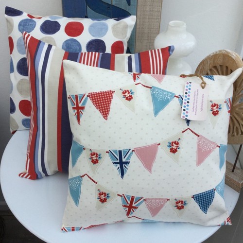 Cushion cover bunting - cushion,