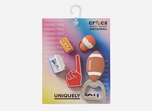 Crocs tailgate jibbitz set 5 - crocs,