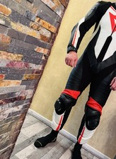 Dainese Size 52 Men’s Motorcycle Leather Suit Full Zip