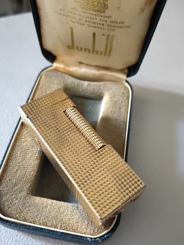 Vintage dunhill lighter gold - vintage,