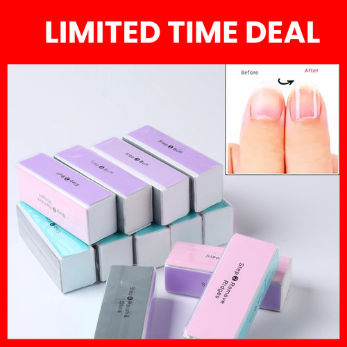 6pcs nail file buffer block - 6pcs,