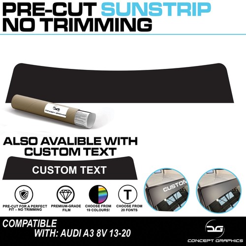 Pre cut sunstrip compatible - pre,