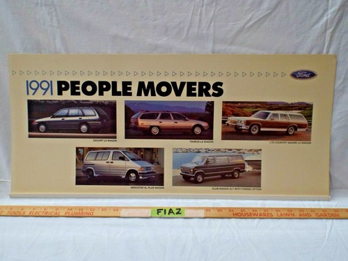 Dealership poster 1991 ford - dealership,