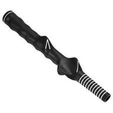 Golf Club Swing Training Grip Left Handed Teaching Practice Aid Black