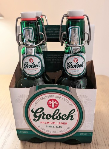 Pack grolsch green - 4,