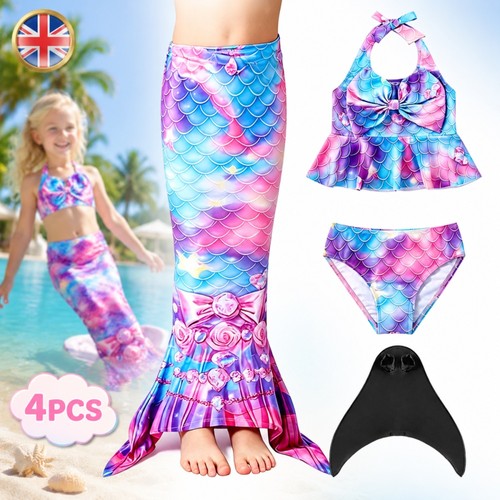 4pcs kids mermaid tail - kids, with