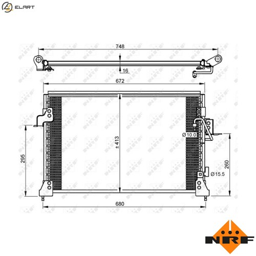 Condenser air conditioning - condenser,