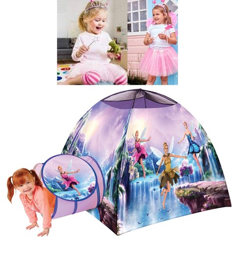 Fairy tale kid play - fairy, tent